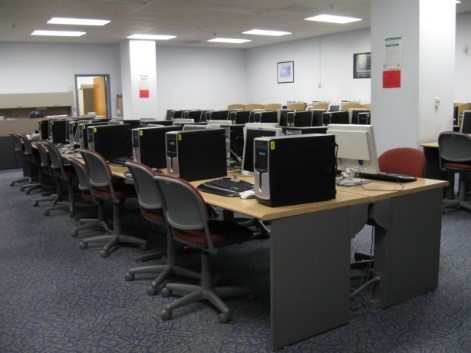 Photo of computer lab