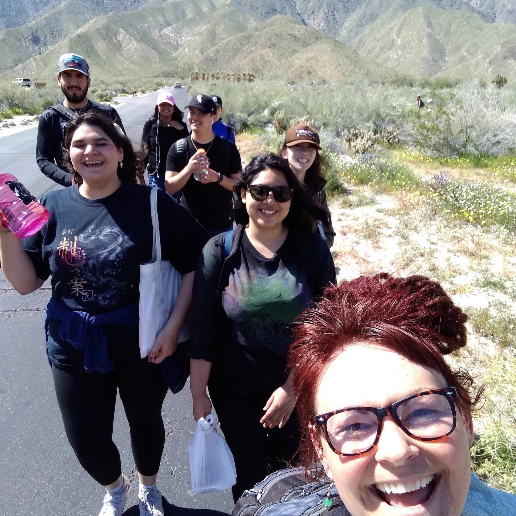 BIOL 101 field trip to Anza-Borrego Desert State Park Spring 2019